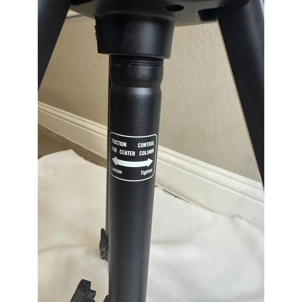 Velbon Videomate II Tripod Vel-flo 7 PH-358‎ Fluid Panhead Black Excellent Video
